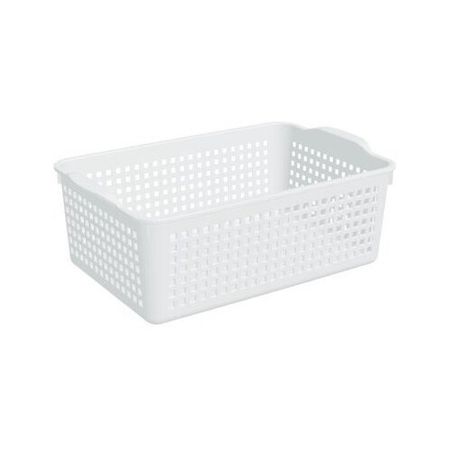 Корзинка Виолет Лофт белая 3,8л 29,5х18,5х10,5 см
