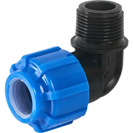 Отвод комбинированный 90° ПНД ТПК-Аква 3/4