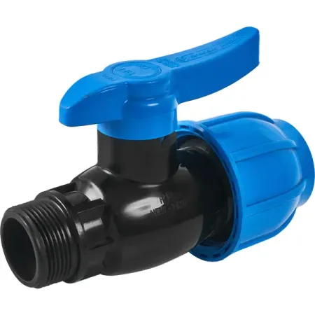 Кран шаровой прямой ТПК-Аква DN32 PN16 1 1/4