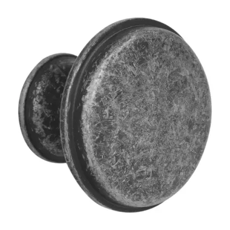 Мебельная ручка-кнопка 169 цвет серебро