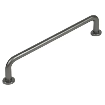 Мебельная ручка-скоба 296 128 мм графит