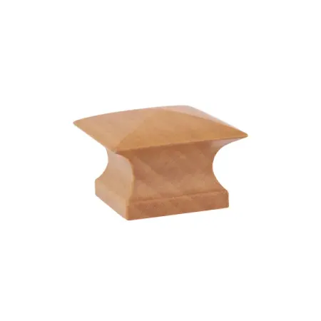 Мебельная ручка-кнопка Chrys Wood дерево цвет коричневый