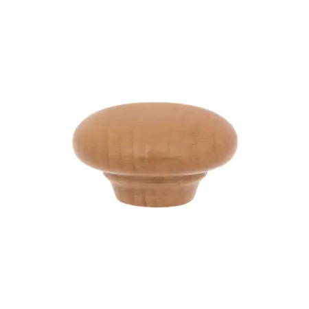 Мебельная ручка-кнопка Dinopium дерево цвет темно-коричневый