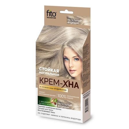 Крем-хна Фитокосметик Индийская пепельный блондин 50мл