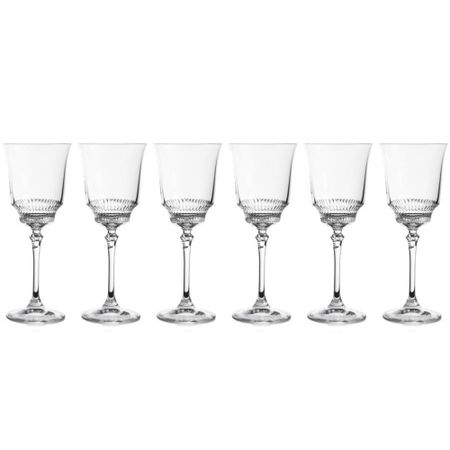 Набор бокалов для вина Lareine Gemma Aida 225 мл 6 шт