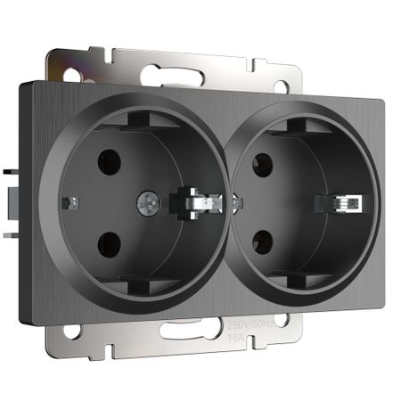 Розетка Werkel встраиваемая графит рифленый (a050745) экслибрисы и штемпели частных коллекций в фондах исторической библиотеки вып 1 2 е изд перераб и доп