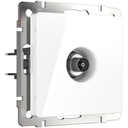 Розетка телевизионная Werkel встраиваемая белая (a051116) милая лама нарисуй по точкам от 1 до 30