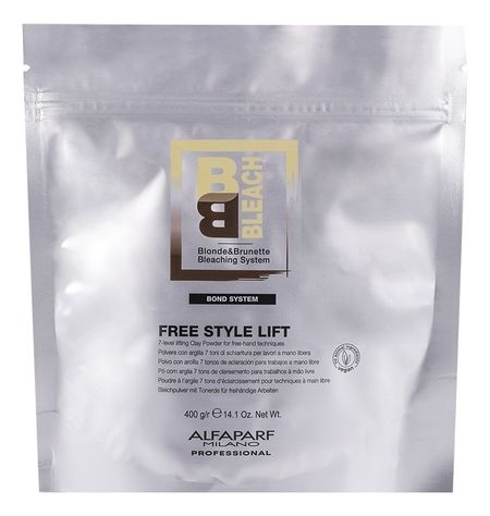 Порошок для открытых техник осветления волос BB Bleach Free Style Lift 400г ван линь восемь техник тайцзицюань комплексы фанвэй и ляньхуань