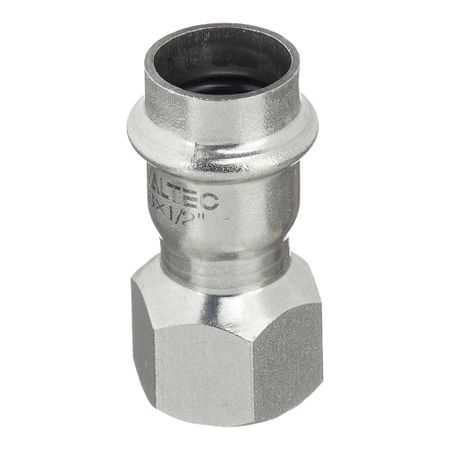 Соединитель Valtec (VTi.902.I.001804) 18 мм х 1/2 ВР(г) нержавеющая сталь нарезающее давление 6 12 мм трубка до 1 8 1 4 3 8 1 2 мама 304 нержавеющая   с двойным зажимом трубные фитинги соединитель