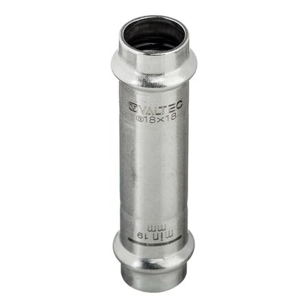 Муфта Valtec (VTi.904.I.001818) 18х18 мм надвижная нержавеющая сталь 304 a2 70 нержавеющая   2 5 шт круглая муфта с накаткой длинные удлиненные затягивающие гайки для большого пальца m3 m4 m5 m6 m8 m10 m12 m16