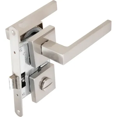 Дверные ручки 88 SN с запиранием комплект цвет никель