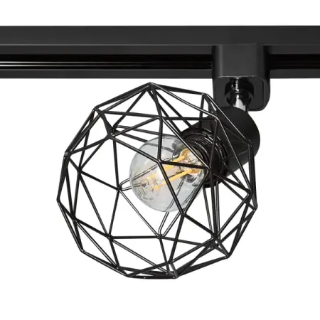 Светильник трековый Inspire 1 лампа сфера цвет черный