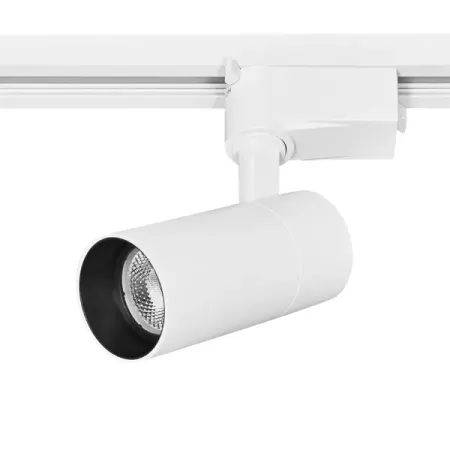 Трековый светильник спот светодиодный Inspire 3.6 м² нейтральный белый свет цвет белый