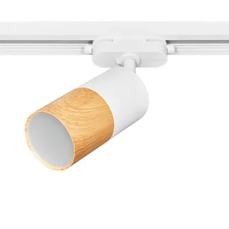 Светильник трековый Inspire 1 лампа GU10 цилиндр цвет белый
