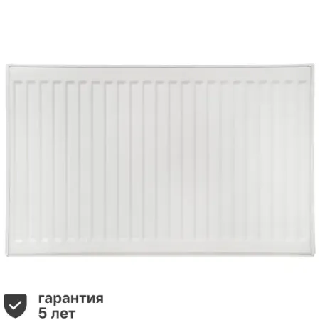 Радиатор панельный Ростерм 22 500x600 боковое подключение сталь белый