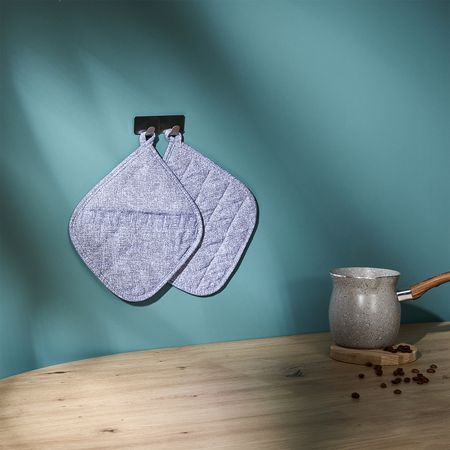 Набор прихваток Листья/Fogliame, фиолетовый vinrito фиолетовый глиняный чайник