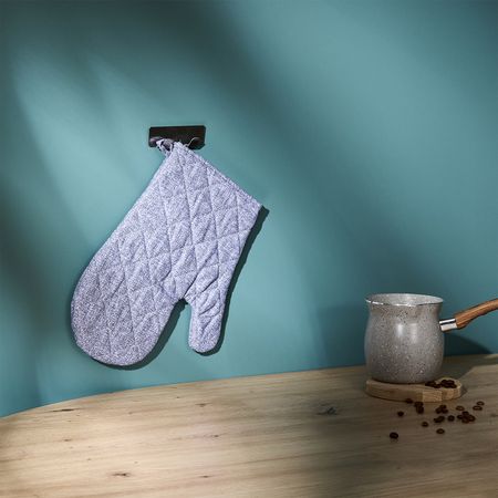 Прихватка-рукавица Листья/Fogliame, фиолетовая