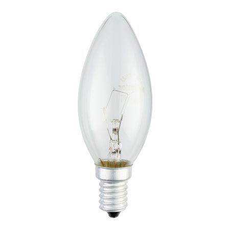 Лампа накаливания Navigator E14  40 Вт 400 Лм 230 В свеча прозрачная 10 шт 88 98 вт 18 в свеча накаливания 252070011100 для обогревателя eberspacher d2 d4 d4s airtronic