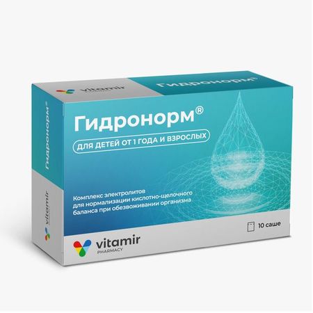 Гидронорм Витамир порошок для приг. раствора для приема внутрь саше-пакет 4,157г 10шт