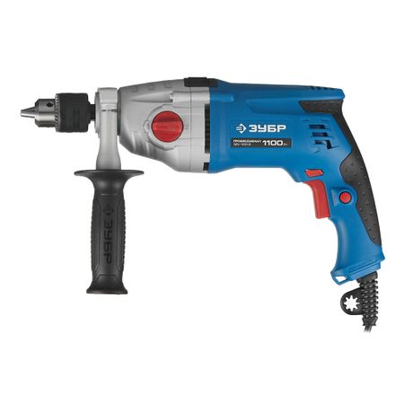 Дрель сетевая ударная Зубр ЗДУ-1100-2 ЭРММ2 1100 Вт ключевой патрон