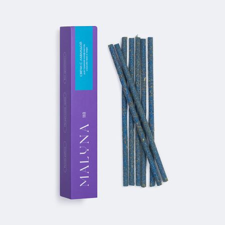 Свечи магические MALUNA синие лаванда 7 шт магические оранжевые свечи с одуванчиком maluna 7шт успех раскрытие потенциала 2041