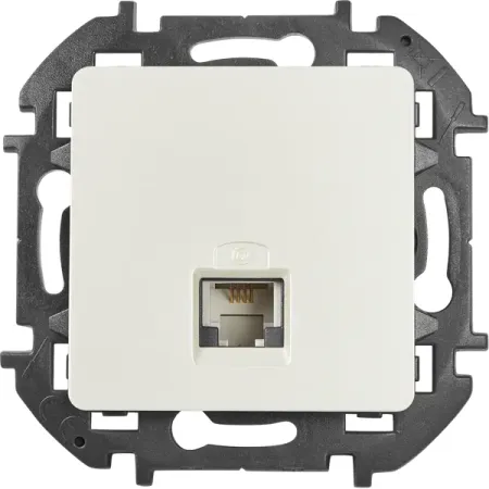 Розетка телефонная RJ11 - Lexman Lilian - жемчуг