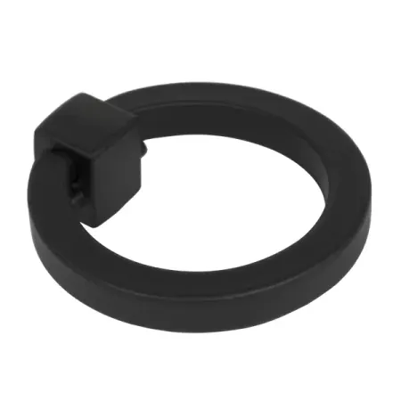 Мебельная ручка-капля матовый черный JET 121 50 мм