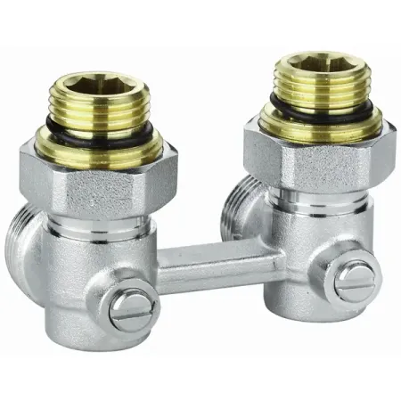 Узел нижнего подключения угловой Н-образный Спец 1/2