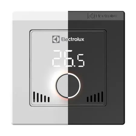 Терморегулятор для теплого пола Electrolux Thermotronic Smart ETS-16W электронный цвет белый и черный