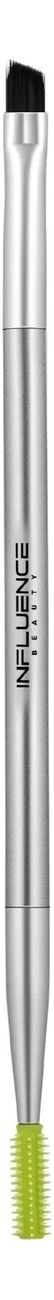 Двусторонняя кисть для бровей с щеточкой Double-Side Brow Brush B/DS-05R