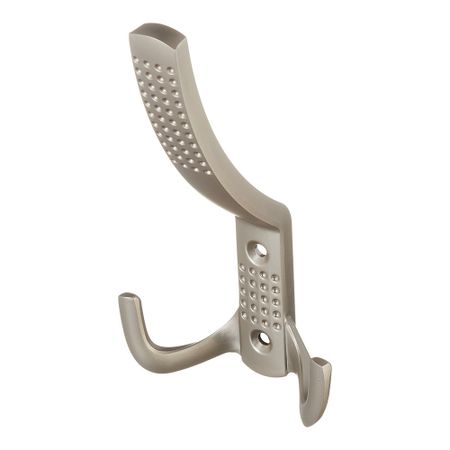 Крючок-вешалка трехрожковый сатин (129906)