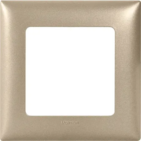 Рамка для розеток и выключателей Lexman Lilian Classic 1 пост цвет шампань елена вячеславовна скурко пост право