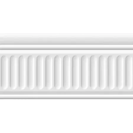 Бордюр настенный Artens Roissy 9.9x20 см глянцевый цвет белый
