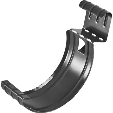 Соединитель желоба сталь Интерпрофиль 80 мм 180 мм цвет серый