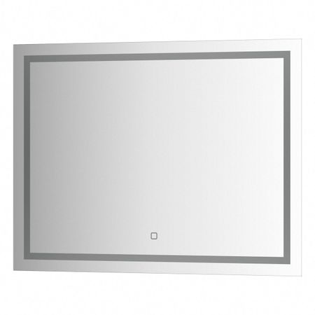 Зеркало Evoform со встроенным LED-светильником 24 W 80х60 см Сенсорный выключатель