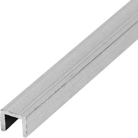 Профиль П-образный алюминий 10x10x1.2x2000 мм серый п образный диван king modool велюр alkantara серый