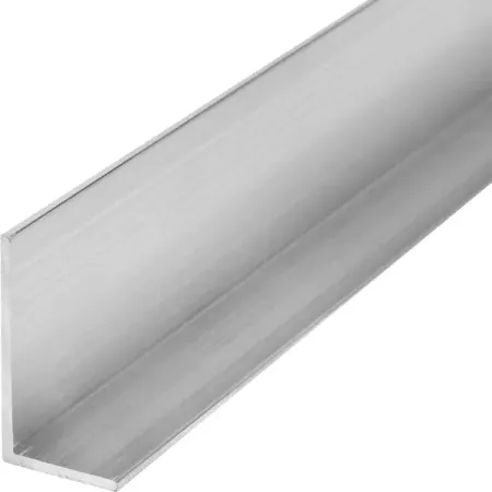 Профиль L-образный алюминий 40x20x2x2700 мм серый п образный диван king modool велюр alkantara серый