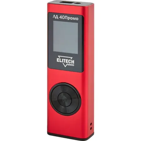 Дальномер лазерный Elitech ЛД40 с дальностью до 40 м