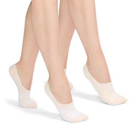 Носки Иветта, бежевые/белые носки для девочки борисоглебский трикотаж укороченные р 20 22