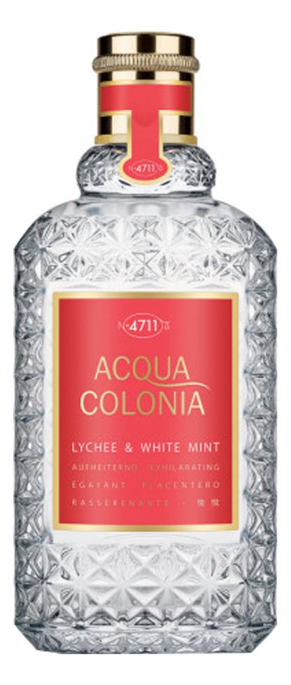 4711 Acqua Colonia Lychee & White Mint: одеколон 170мл уценка