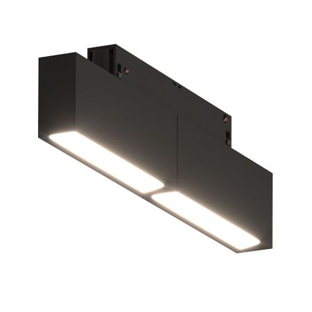 Светодиодный трековый светильник магнитный Elektrostandard Slim Magnetic 4200К 12 Вт черный (85008/01) натяжной шкив htd 3m алюминиевый сплав 15 20 24 30 40 зубов