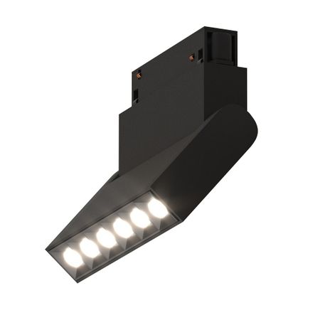 Светодиодный трековый светильник магнитный Elektrostandard Slim Magnetic 4200К 6 Вт черный (85009/01) натяжной шкив htd 3m алюминиевый сплав 15 20 24 30 40 зубов
