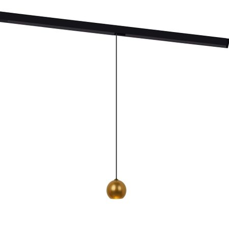 Светодиодный трековый светильник магнитный Elektrostandard Slim Magnetic 4200К 5 Вт черный/латунь (85040/01) hafele замок магнитный wc латунь 50 196 18 95 8 8 911 23 602