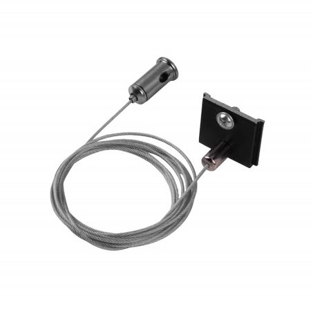 Подвес для магнитного шинопровода Elektrostandard Slim Magnetic 2 м черный (a057209) коннектор для магнитного шинопро l образный elektrostandard slim magnetic a062151