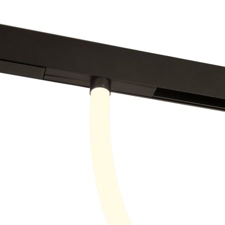 Светодиодный трековый светильник магнитный Elektrostandard Slim Magnetic 4200К 100 Вт 16,2 кв.м черный (85028/01) крючок магнитный кот 13 см силикон 12 07961 001107