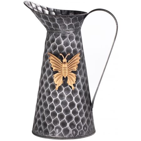 Кувшин декоративный Glasar влагостойкий 17х17х35 см