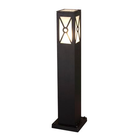 Светильник садово-парковый Elektrostandard Window черный 600 мм E27 60 Вт IP54 (a043416) стикеров alideco pass by the window sill diary 30 шт