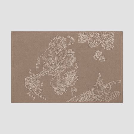 Полотенце кухонное Togas Кроссли 40х60 см Коричневый