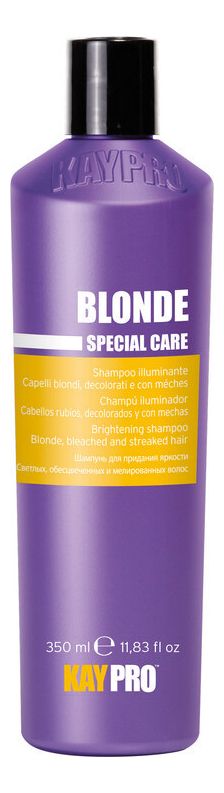 Шампунь для волос с сапфиром для придания яркости Blonde Special Care 350мл концентрат для волос wella professionals усилитель яркости а color brilliance