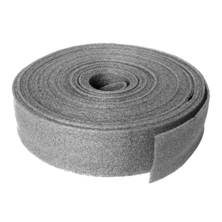 Лента демпферная кромочная для полов КМ с фартуком 6х100 мм 10 м